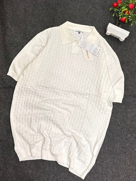Polo casual à rayures homme