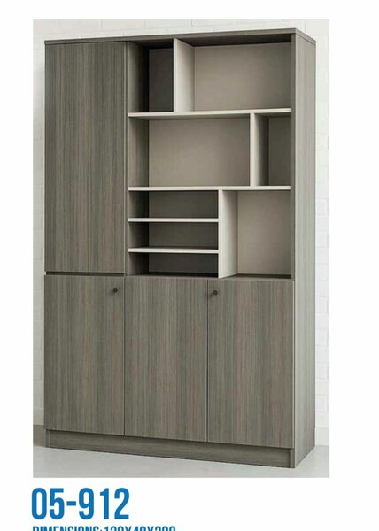 Bibliothèque moderne en bois