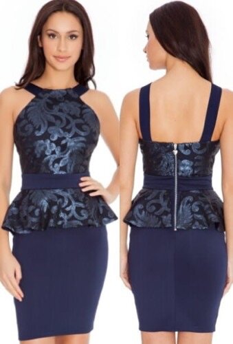 Robe bleue
