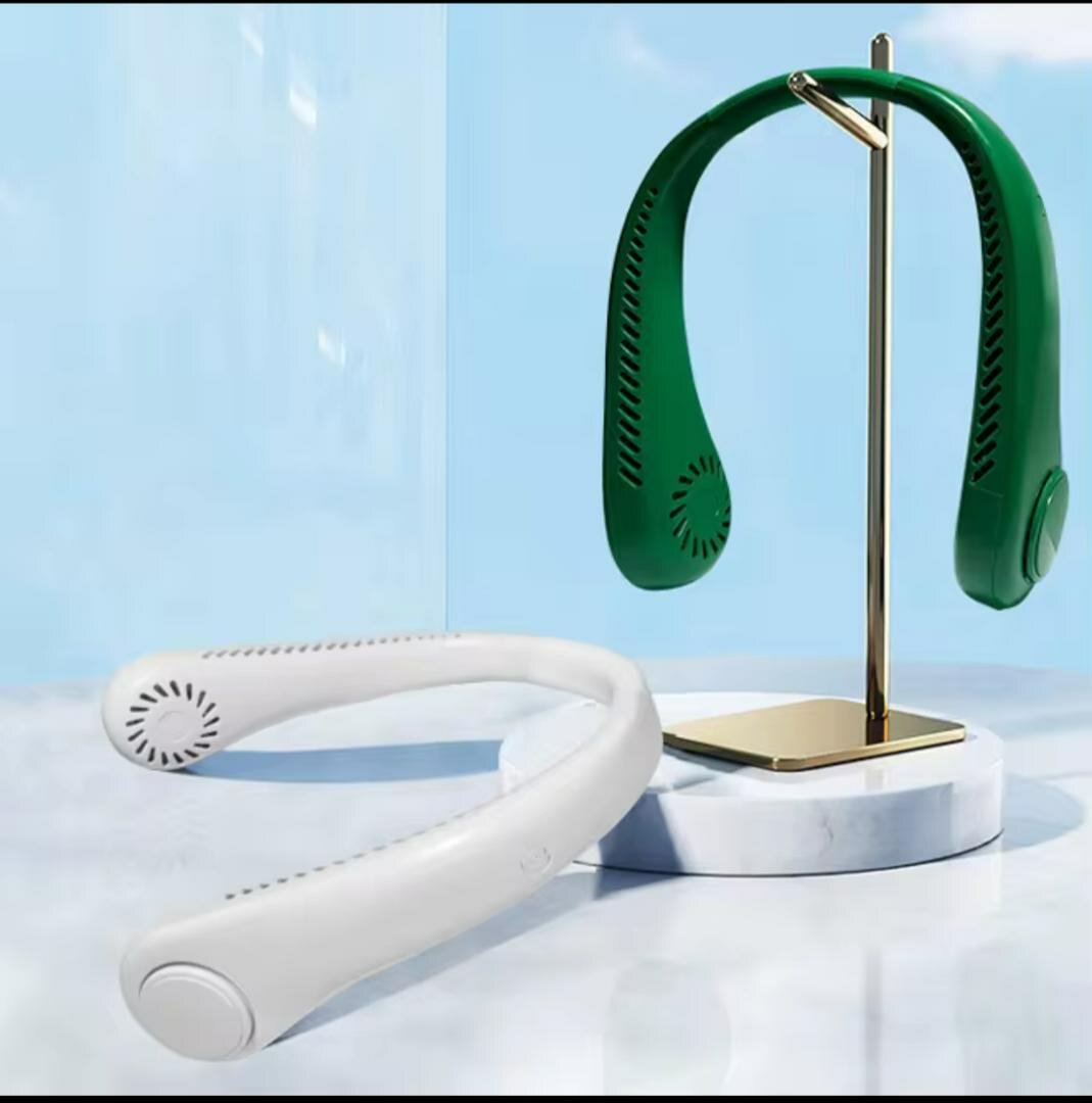 Mini ventilateur au cou