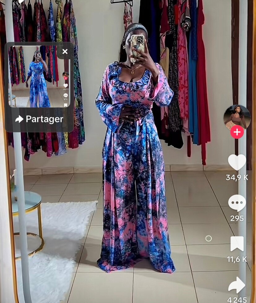 Robe longue élégante femme