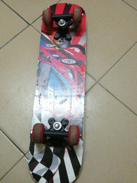 Planche à roulettes graphique