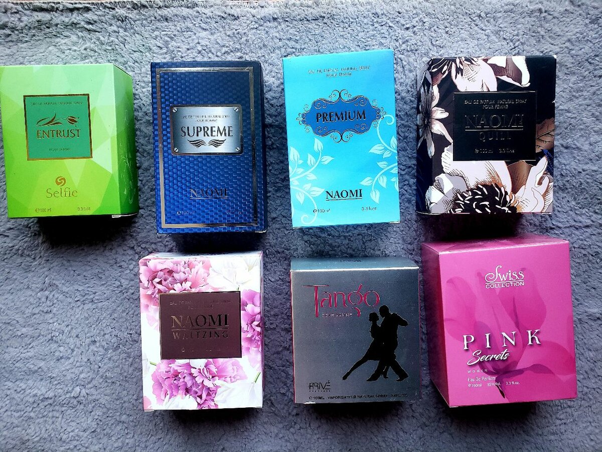 Arabic perfumes  price range k90 to k300