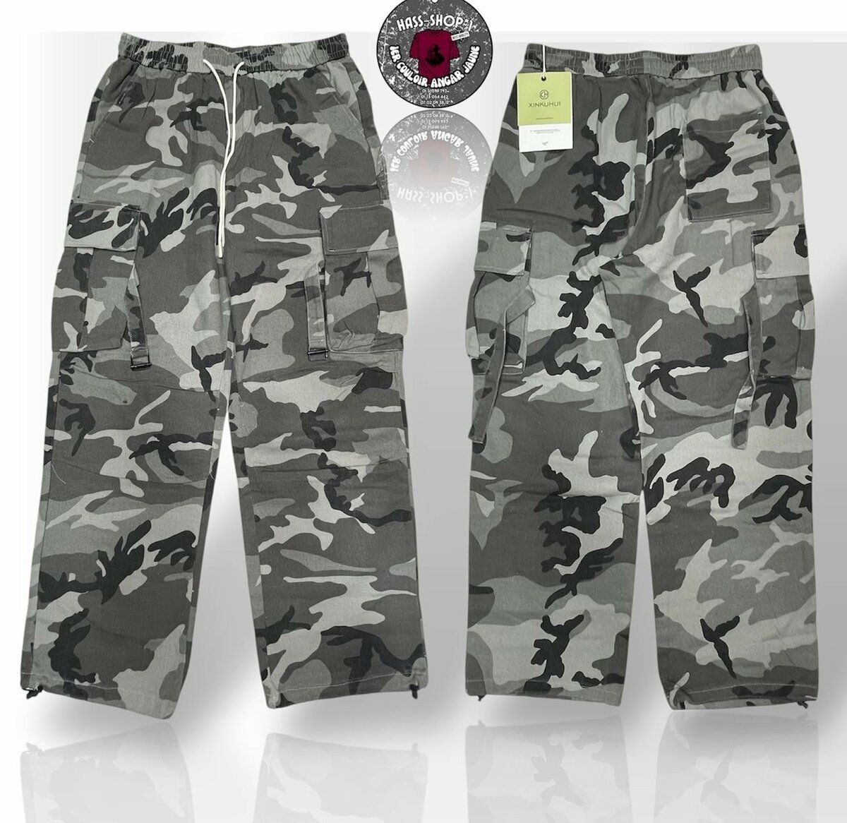 PANTALON CARGO MULTICOLORE