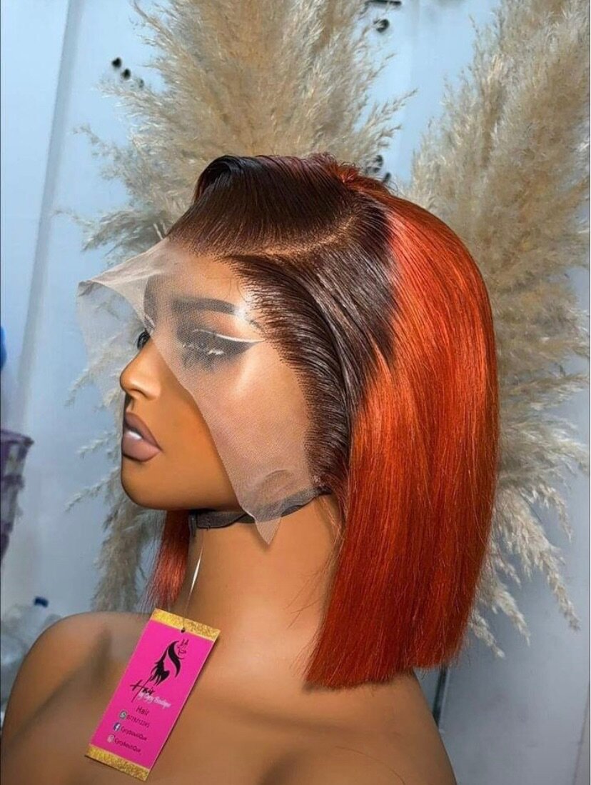 Perruque avec frontale L12