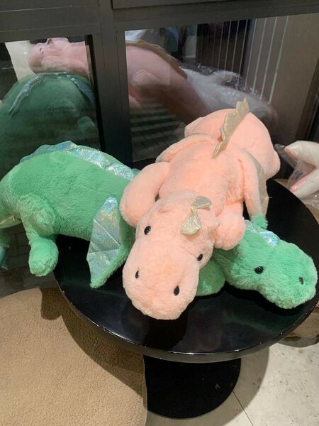 Игрушки: Дракон,утканос и дельфин