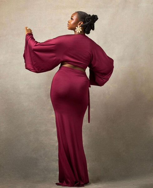 Ensemble robe élégante femme