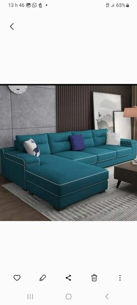 Canapé d'angle moderne