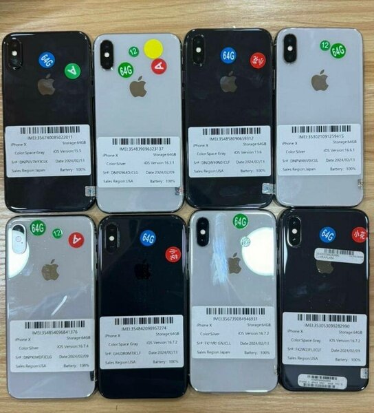 iPhone X 64 Go Reconditionné