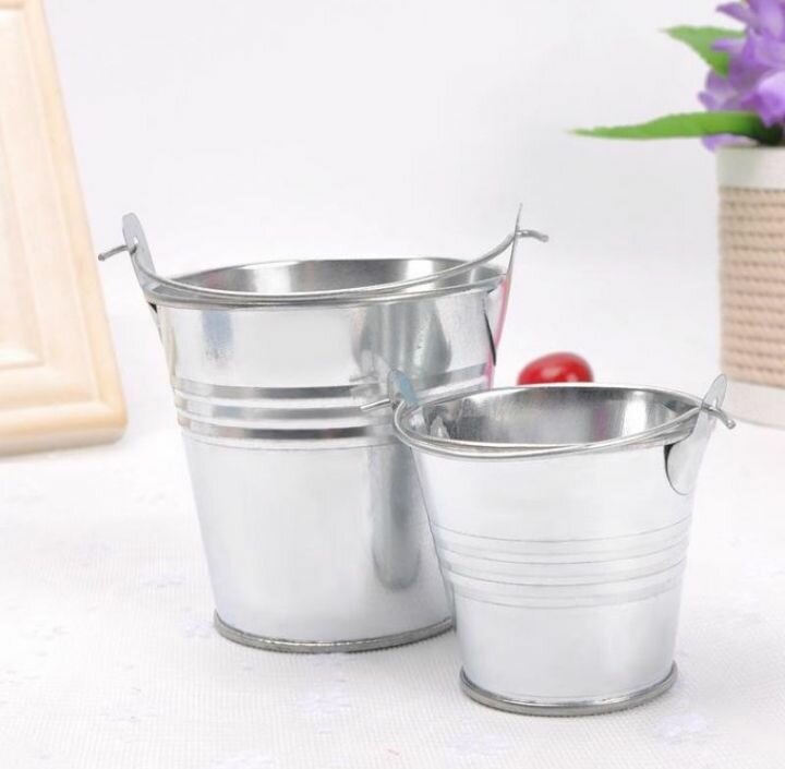 Portable Metal Bucket Camping