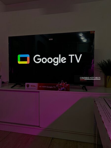 55 inch TCL Google 4K HDR tv