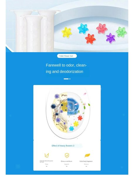 Disinfectant and toilet deodorizer