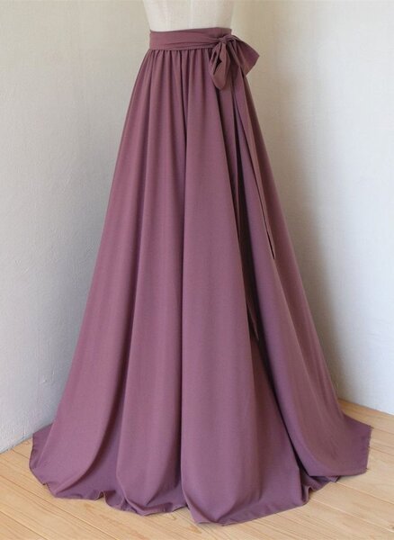 Jupon long élégant femme