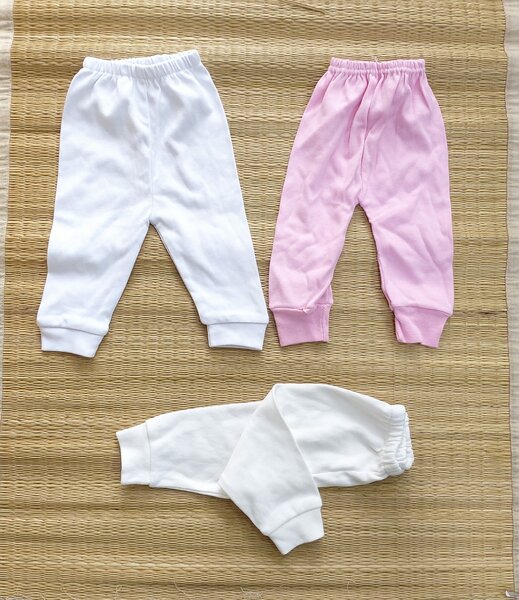 Ensemble de 3 pièces, pantalon pour nouveau-né, coton, de 0 à 3 mois