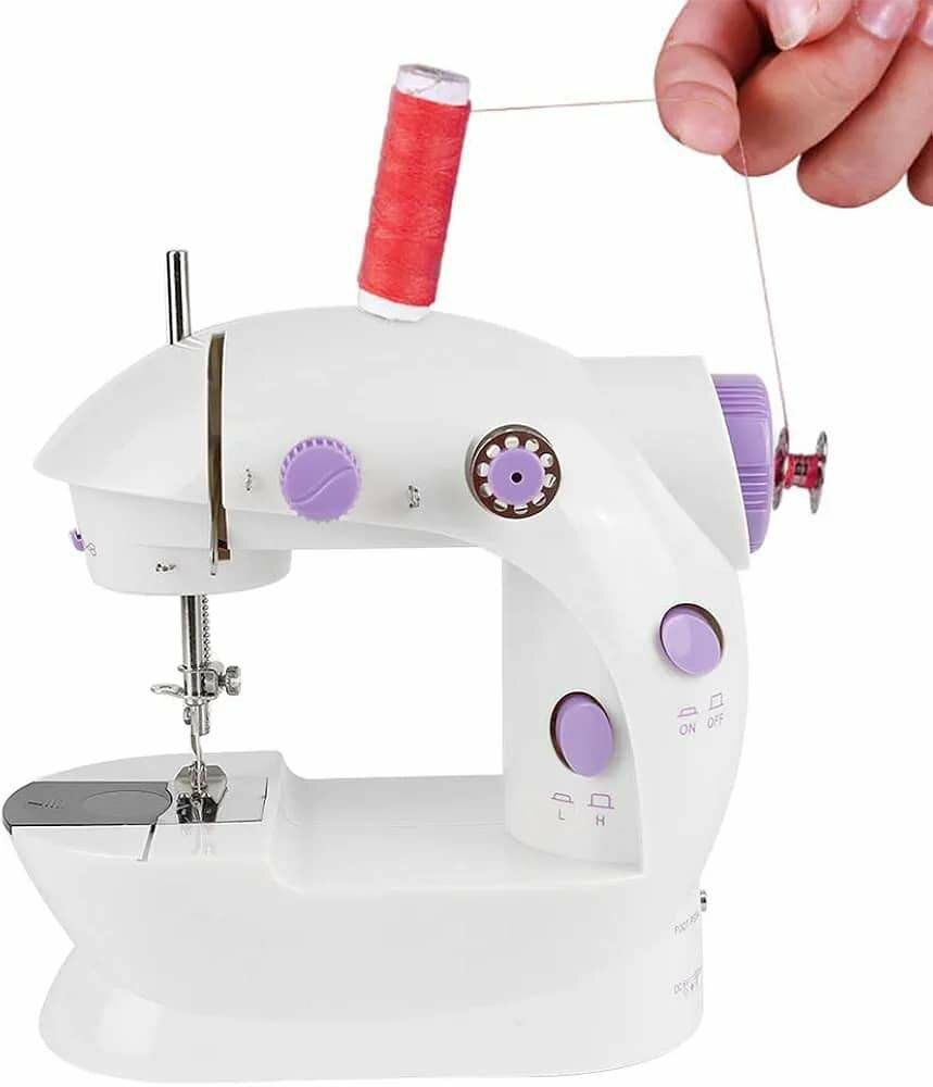 Mini Machine à Coudre Électrique,Sucastle Machine à Broder P