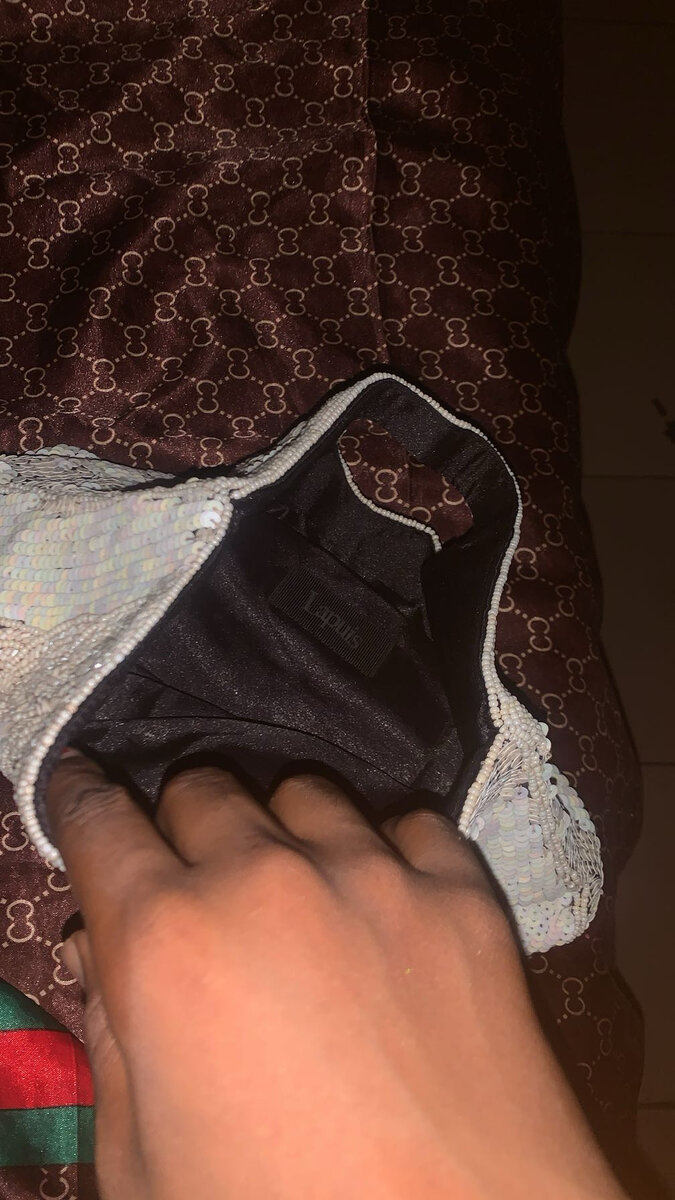 Sac à main pailleté élégant