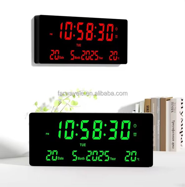 LED数字闹钟温湿度显示