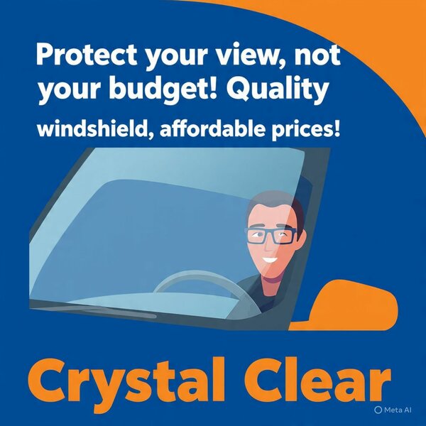 Pare-brise abordable et durable