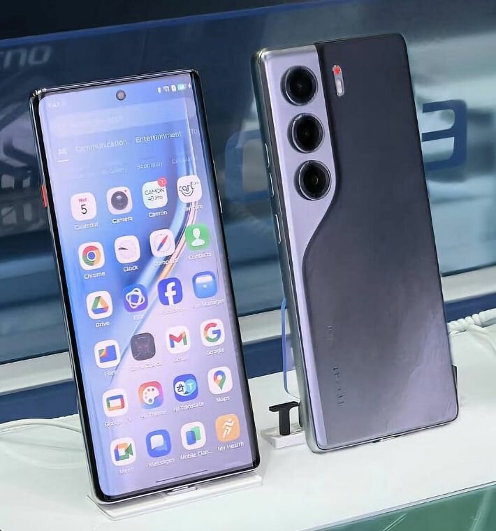 Smartphone 5G triple caméra