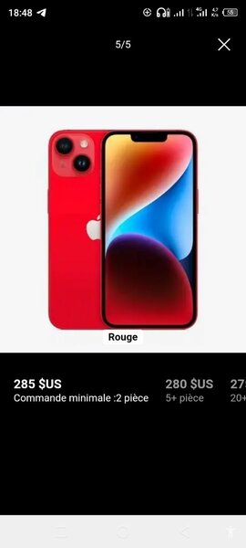 iPhone 14 Rouge 128GB