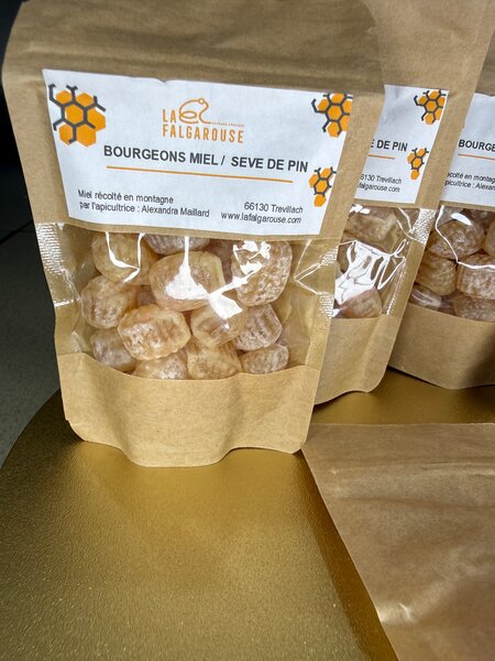 Bonbons Miel et Sève de Pin