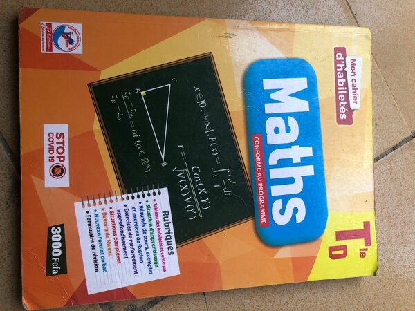 Cahier dhabileté maths tleD