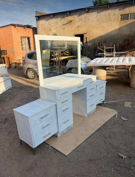 Beautiful dressing table with mirror