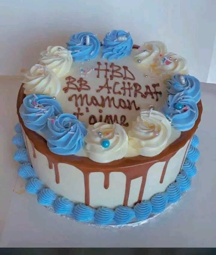 Gâteau d'anniversaire personnalisé