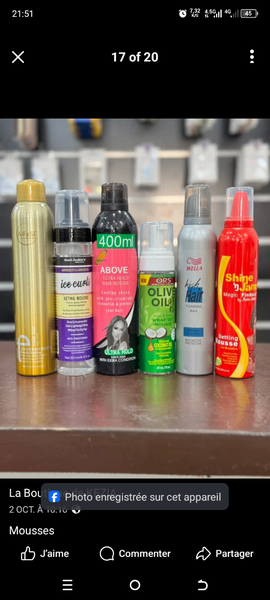 Spray coiffant démêlant capillaire