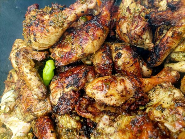 Poulet Grillé Savoureux