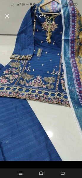 Cotton 3 piece suit