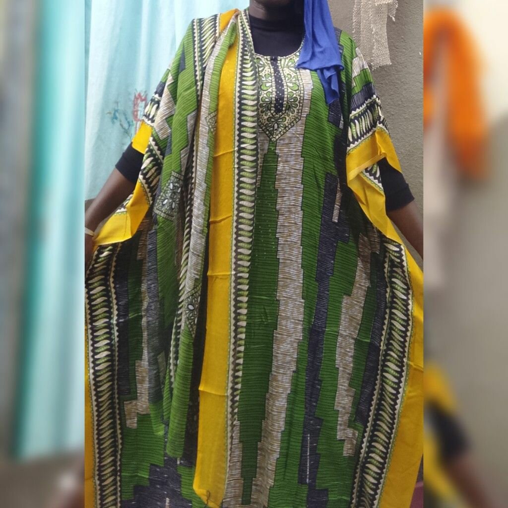 Robe Kaftan Colorée