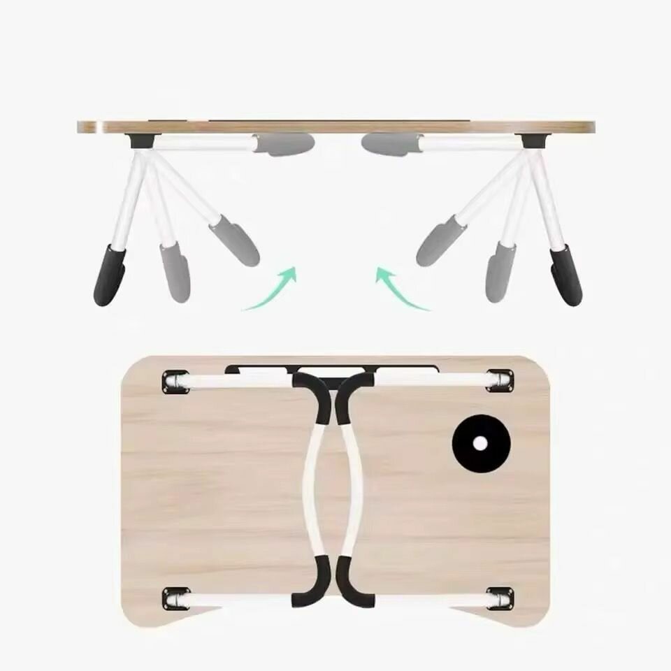 Table pliable pour lit