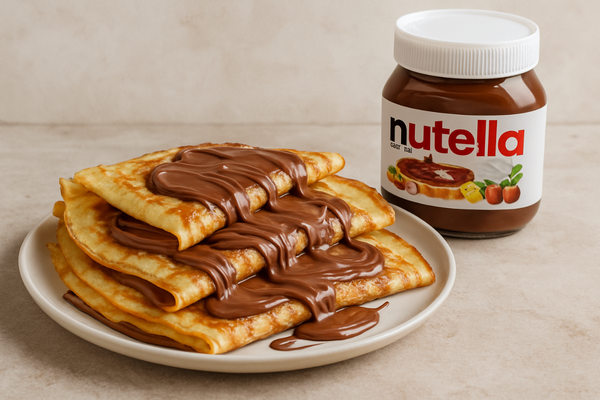 Crêpes au Nutella (x6)
