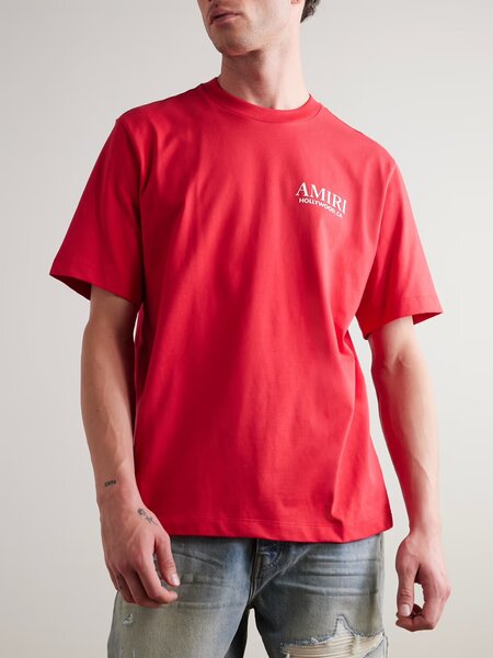 T-shirt Amiri avec imprimé os