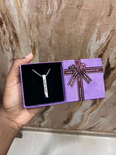 Engraved Personalized Necklace