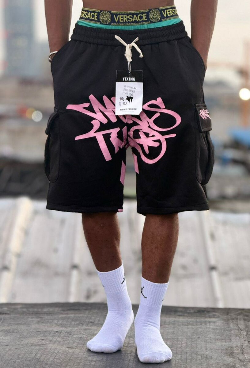 Shorts streetwear graffiti