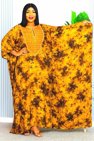 Boubous coton coud broder