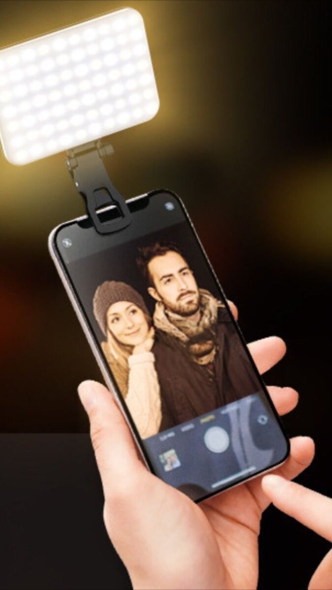 Led light selfie pour téléphon
