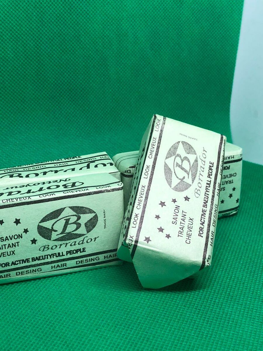 Savon borrador pour cheveux