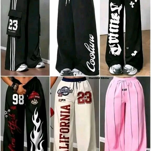 Pantalons larges streetwear