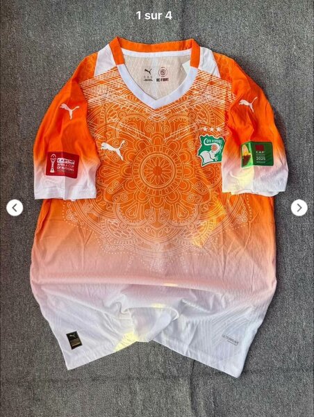 Maillot Côte d'Ivoire Football