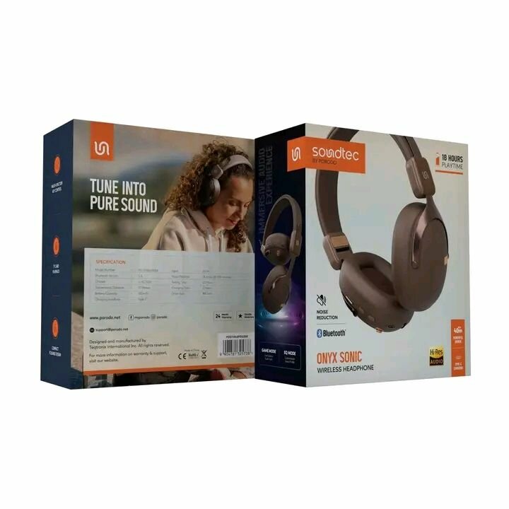 Soundtec Onyx Sonic Casque Bluetooth