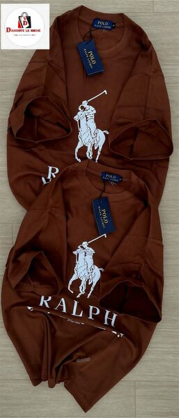 T-shirt marron Ralph Lauren