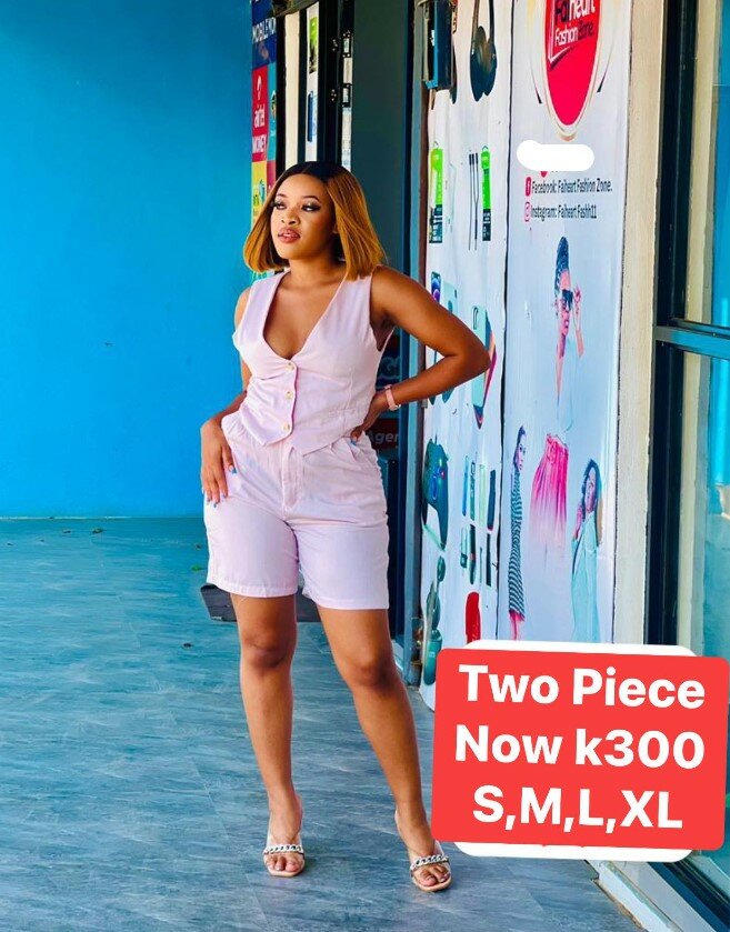 Set of beautiful women's clothing (top and bottom) pink