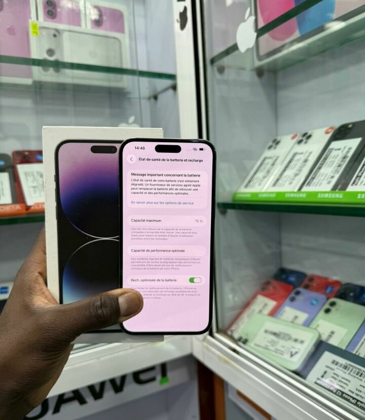 Smartphone Apple Dernière Gén.