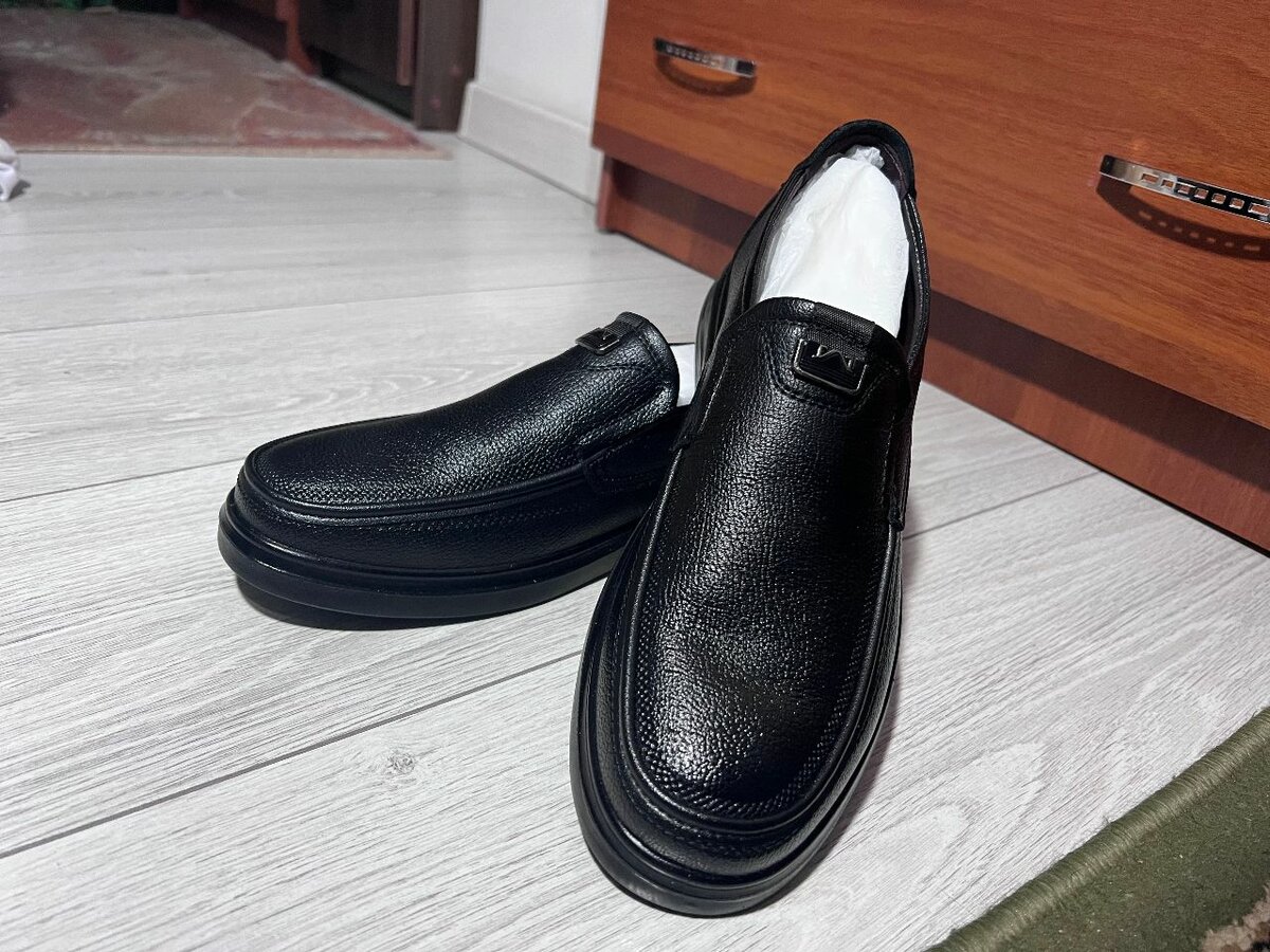 Туфли черные мужские