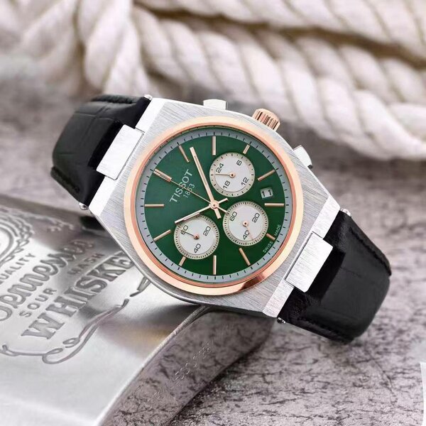 Montre Chrono en Acier