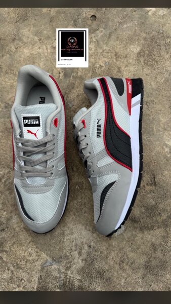 Baskets Puma grises hommes