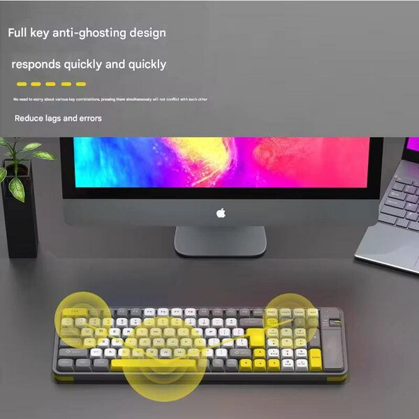 Clavier Bluetooth Ergonomique